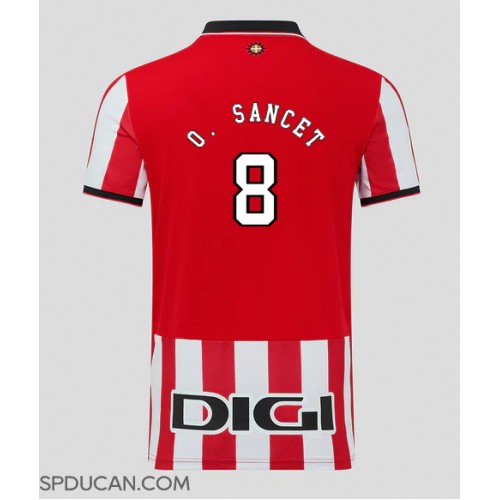 Muški Nogometni Dres Athletic Bilbao Oihan Sancet #8 Domaci 2025-26 Kratak Rukav